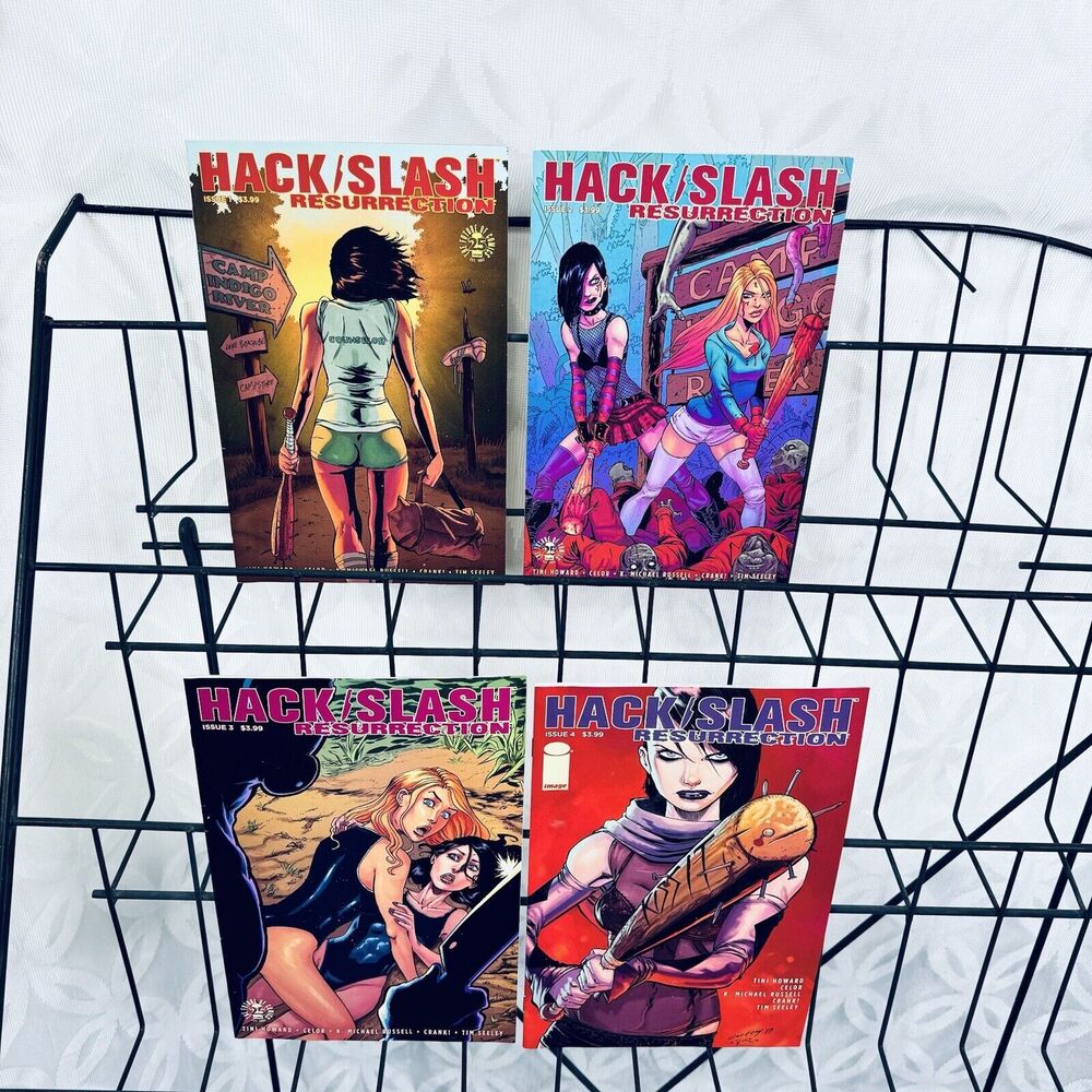 Hack/Slash Resurrection‎ 1-4 Lot Image Comics 2017 Tini Howard